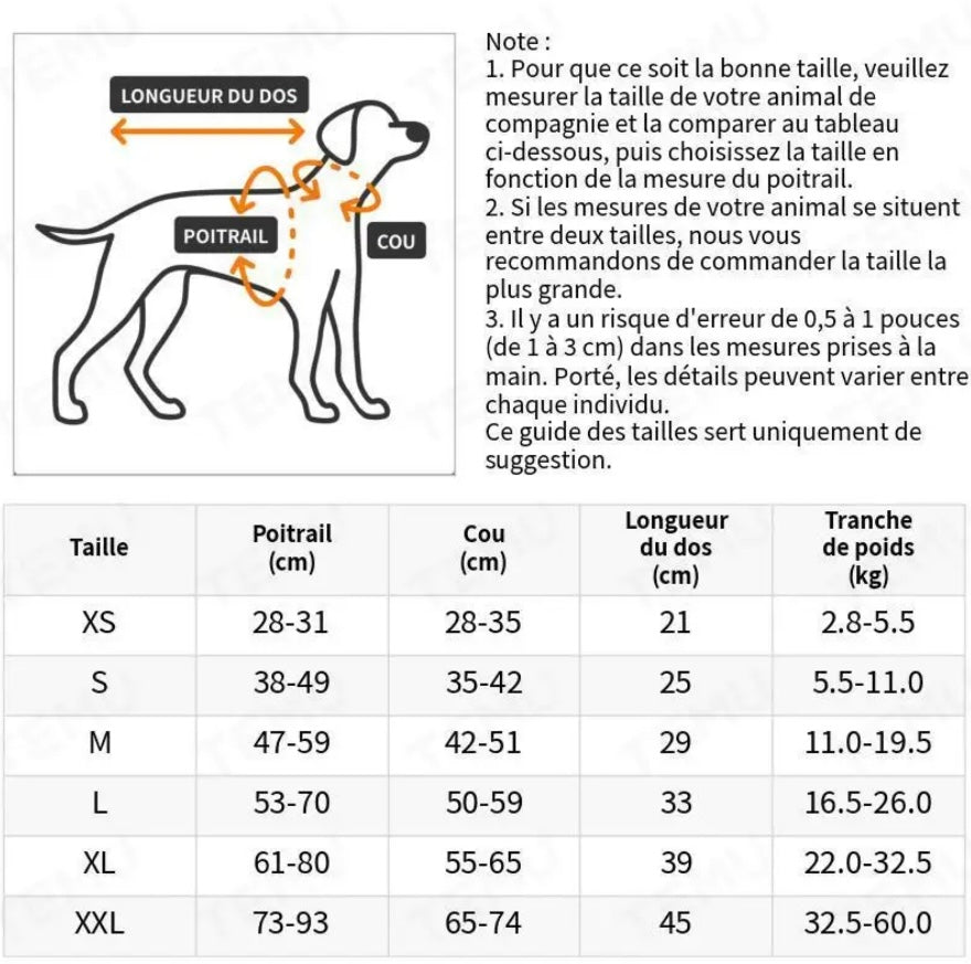Gilet de sauvetage Dogwalking